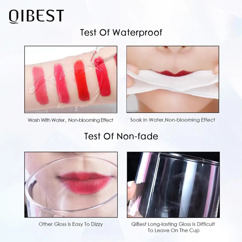 Matte Lip Gloss 34 Colors Waterproof Liquid Lipstick Long lasting Lip Tint