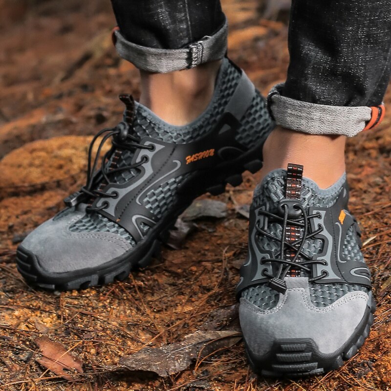 sandals non-slip breathable wading creek shoes casual summer hiking mesh