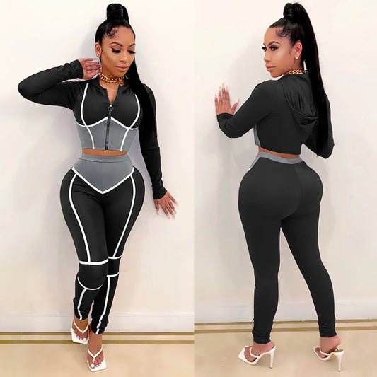 Seamless Yoga Sets Gym Suits Wear Long Sleeve