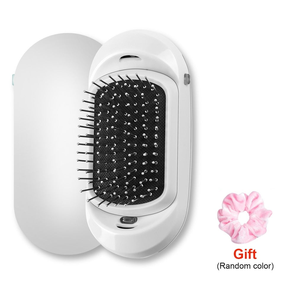 Hair Scalp Massage Comb Anti Frizz ionic Hair Brush Electric Negative Ions