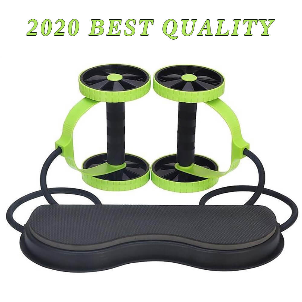 Muscle Exercise Pull Rope Fitness Equipment Wheel Abdominal Trainer Sets