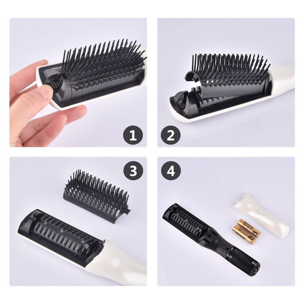 Hair Growth Electric Wireless Infrared Ray Massage Comb Hair follicle Stimulate