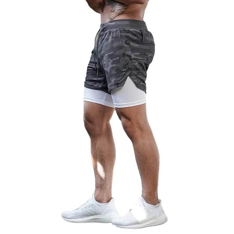 2 In 1 Shorts Quick Drying Shorts Sweatpants