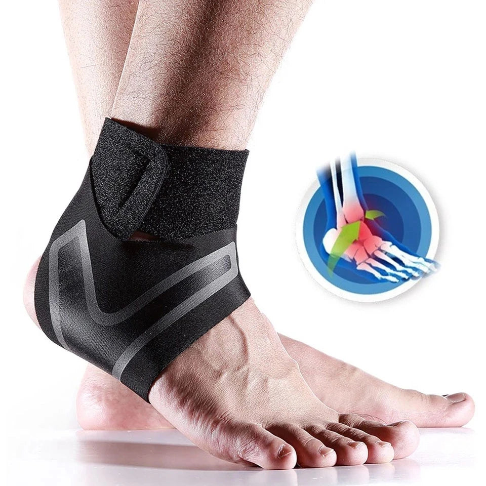 GOBYGO  Ankle Support Elastic High Protect  Equipment Safety Brace Support