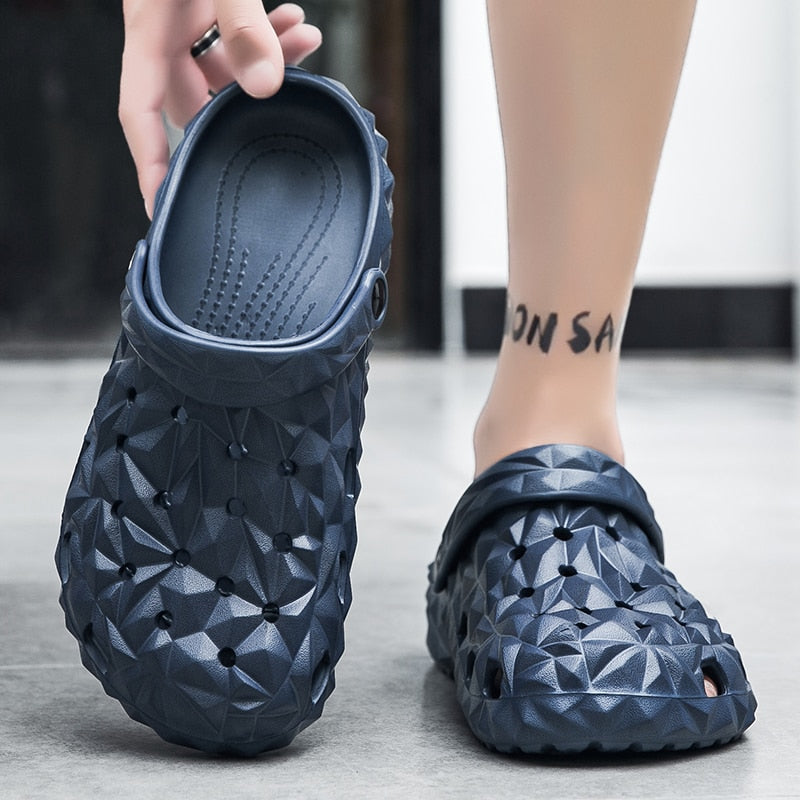 Sandals  Comfortable Non-slip Lightweight Hollow Breathable Durian Fashion  Slippers