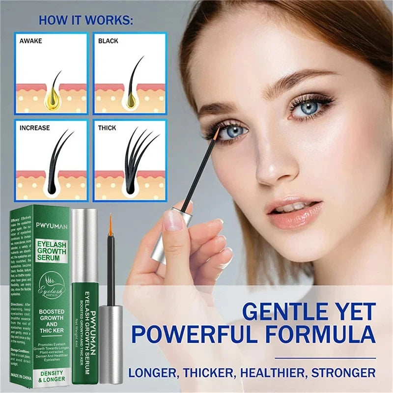 Fast Eyelash Growth Serum 7 Day Natural Enhancer Treatment