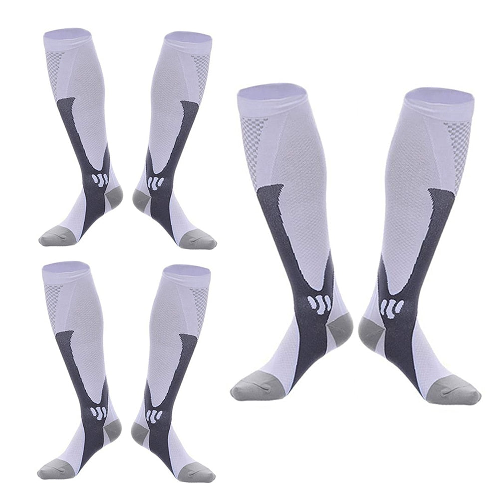 3 Pairs Medical Sport Compression Socks Men 20-30 mmhg for Edema Diabetic Varicose Veins