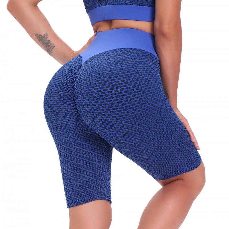 Gym Shorts  Fitness Leggings Butt Booty Seamless Short High Waist