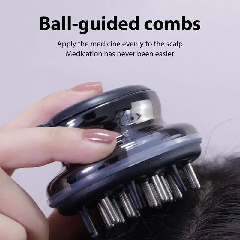 Multifunctional Silicone Scalp Massage Comb Shower Brush Mini Hair Growth