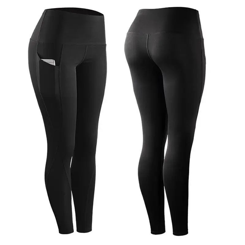 Pocket High Waist Push Up Workout Leggings