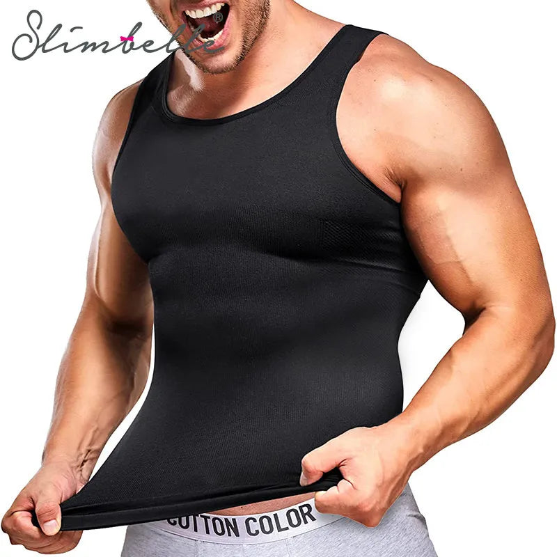 Compression Slimming Body Shaper Vest Workout Tank Top Tummy Control Shapewear