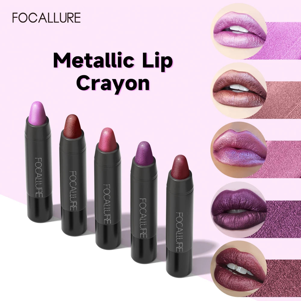 Matte Lipstick Pencil High Gloss Long-lasting Waterproof Lip Balm