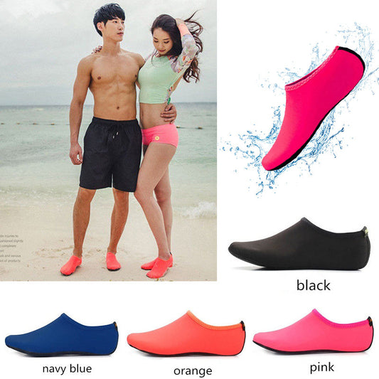 Water Shoes Swimming Socks Printing Color Aqua Beach Sneakers Seaside Slippers for Men, Women - acfitpro