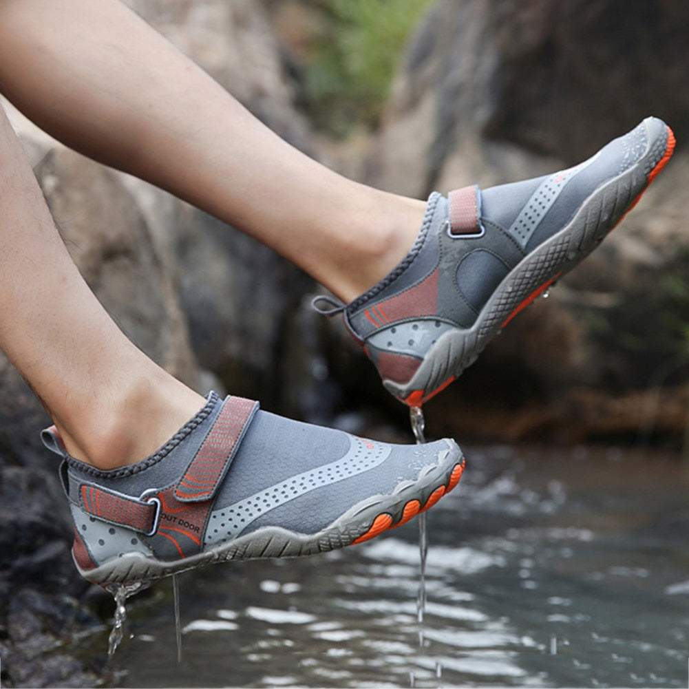 Swimming Water Aqua Shoes Beach Camping Shoes Adult Unisex Flat Soft Walking Yoga Non-slip Sneakers - acfitpro