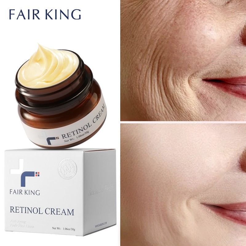 Retinol Cream Anti-Aging Wrinkle Lightening Whitening Spots Accelerated Skin Renewal and Vitamin A Cream - acfitpro