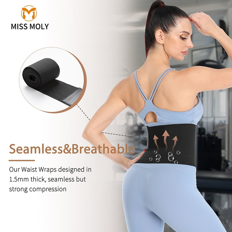 Snatch Me Up Bandage Wrap Waist Trainer Shaperwear Belt Women Slimming Tummy Belt Corset Top - acfitpro