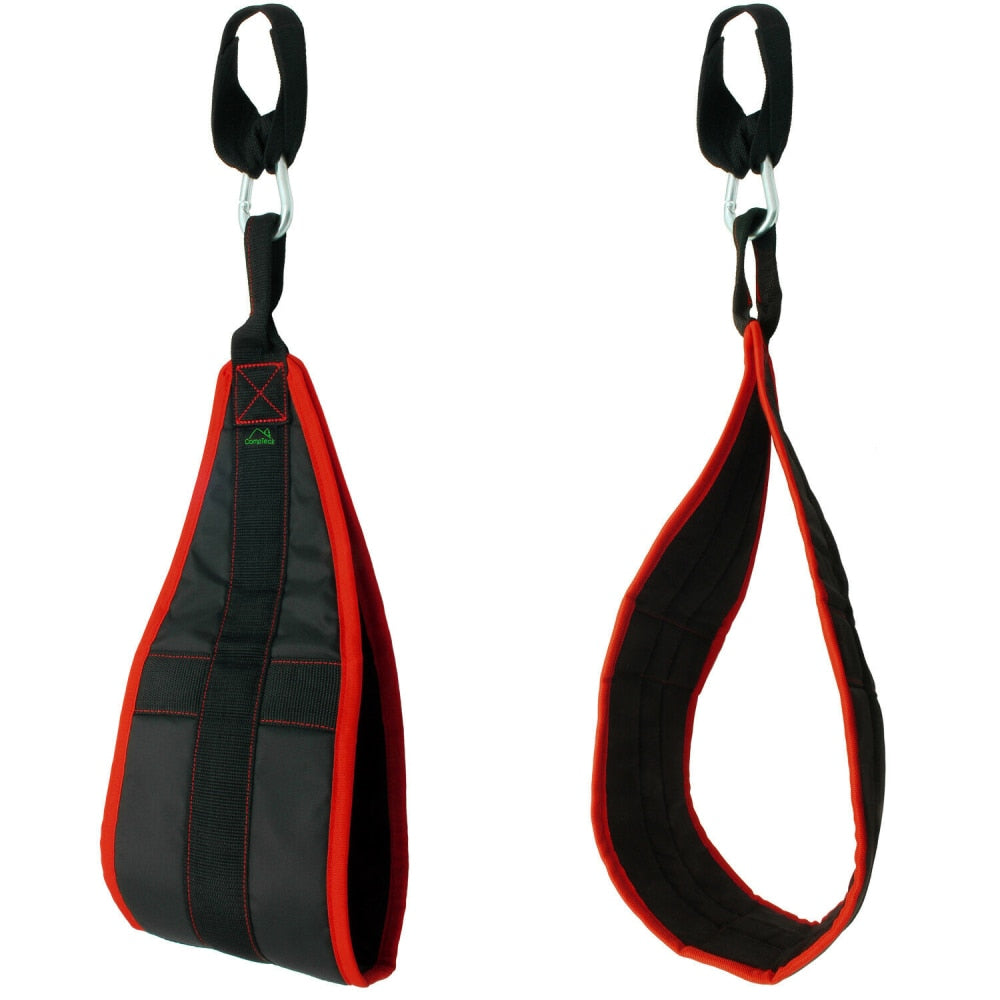 Fitness Hanging Ab Straps Suspension Rip-Resistant Padded Ab Sling Abdominal Raise Pull Up Chin Up Home Gym Fitness Equipment - acfitpro