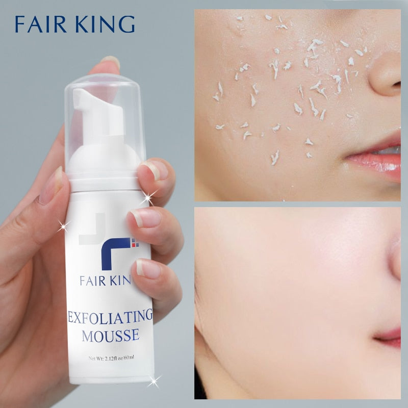 Foaming Exfoliating Mousse Deep Remove Cleaning Smooth Moisturizing Skin Exfoliator Unblock Pores - acfitpro