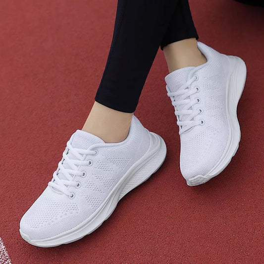 2023NEW sneaker breathable mesh outdoor sports shoes lightweight casual lace-up running shoes - acfitpro