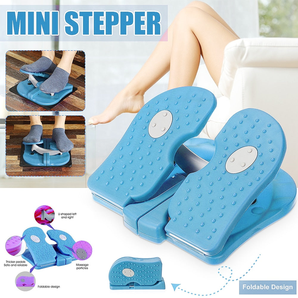 Mini Stepper Silent Weight Loss Machine Folding Foot Pedal - acfitpro