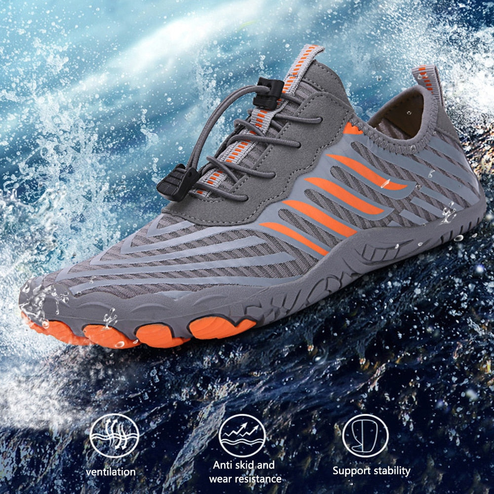 Adults Water Barefoot Shoes Quick-drying Hiking Upstream Swimming Sneakers - acfitpro