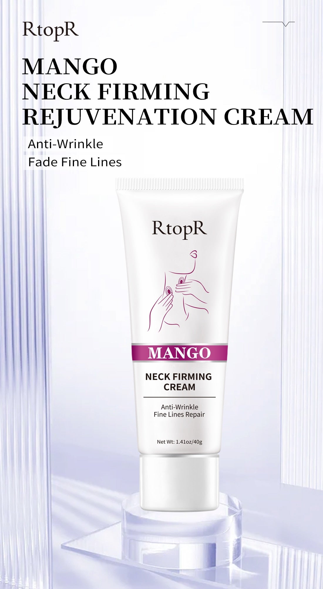 Wrinkle Neck Cream Whitening Anti-Aging Skin Rejuvenation Brightening  Skin Care Gentle Non-Irritating - acfitpro