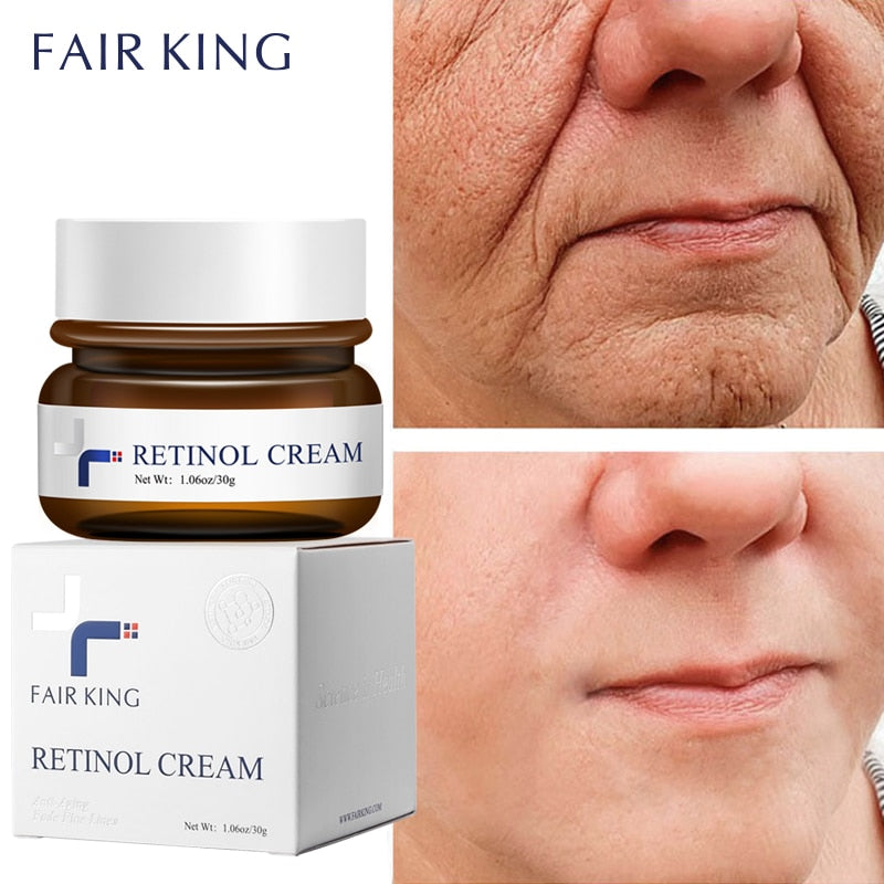 Retinol Cream Anti-Aging Wrinkle Lightening Whitening Spots Accelerated Skin Renewal and Vitamin A Cream - acfitpro