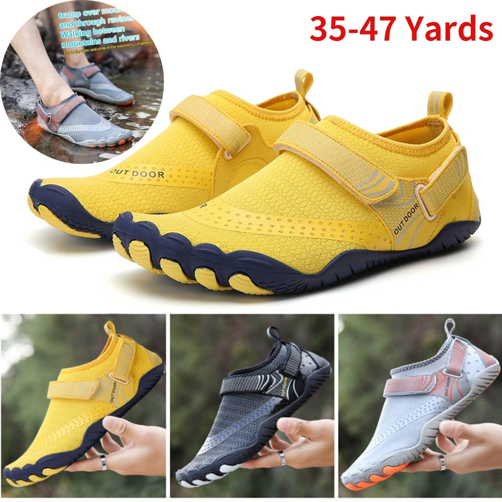 Swimming Water Aqua Shoes Beach Camping Shoes Adult Unisex Flat Soft Walking Yoga Non-slip Sneakers - acfitpro