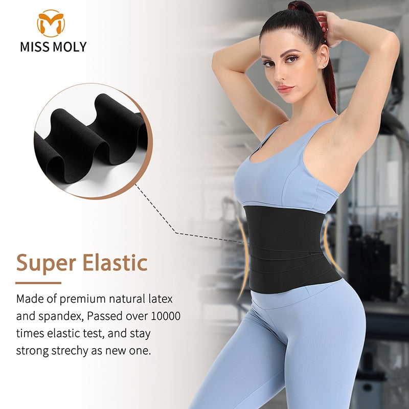 Snatch Me Up Bandage Wrap Waist Trainer Shaperwear Belt Women Slimming Tummy Belt Corset Top - acfitpro