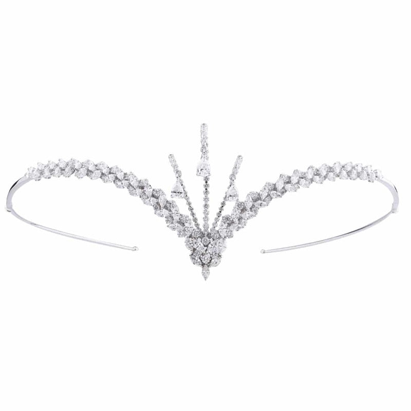 Zircon Headband Luxury Designer Tiaras - acfitpro