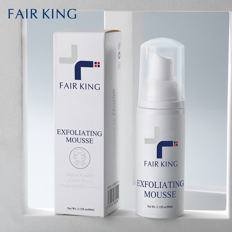 Foaming Exfoliating Mousse Deep Remove Cleaning Smooth Moisturizing Skin Exfoliator Unblock Pores - acfitpro