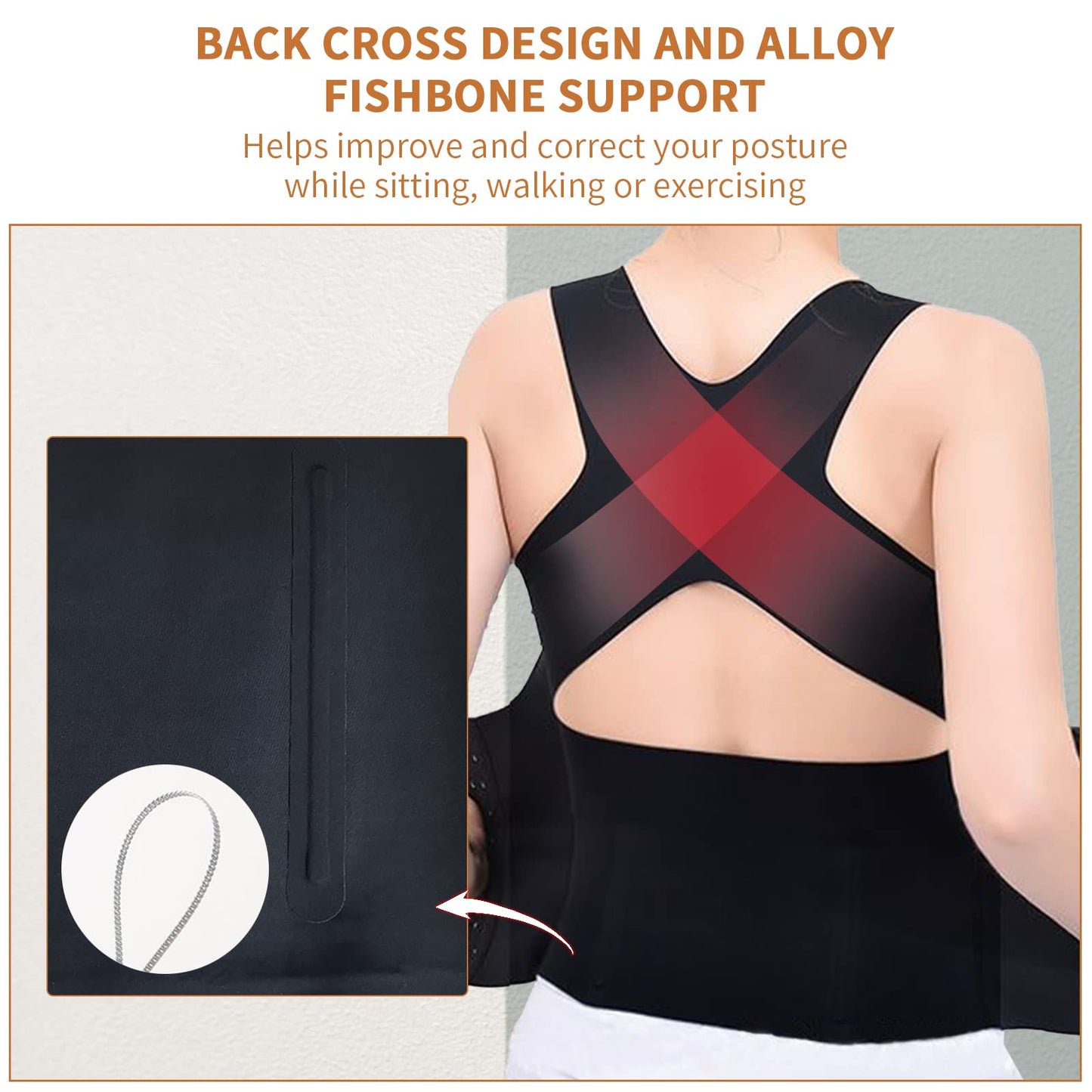 3-in-1 Waist Buttoned Bra Seamless Shapewear Snatch Bra - 3-in-1 Waist Trainer Bra - acfitpro