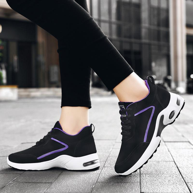 Fashion Sneakers Breathable Lightweight Casual Running Sports Shoes Comfortable Athletic Footwear Lace-up Air Cushion - acfitpro