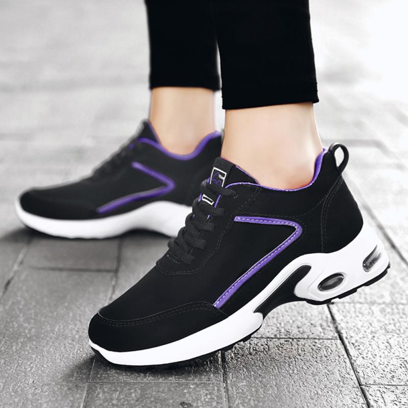 Fashion Sneakers Breathable Lightweight Casual Running Sports Shoes Comfortable Athletic Footwear Lace-up Air Cushion - acfitpro