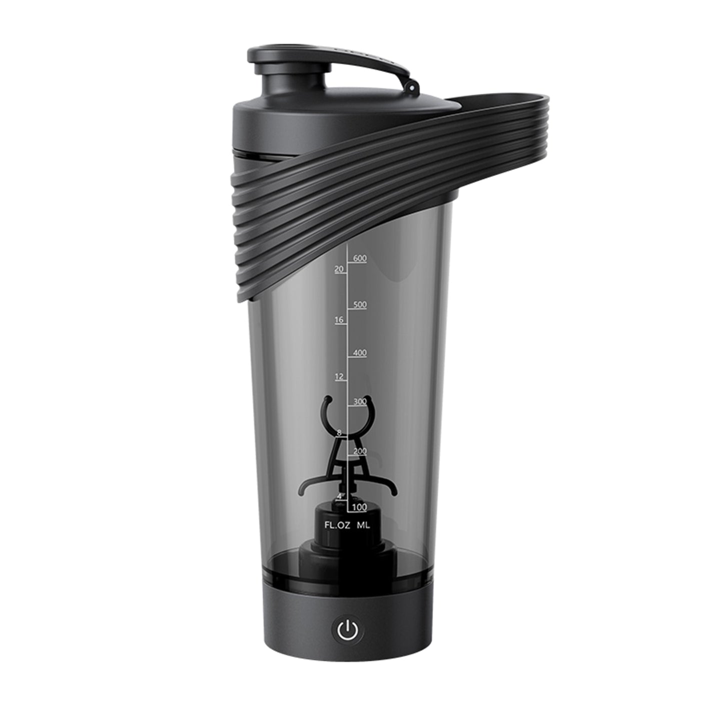 Electric Sports Bottle Drinkware Large Capacity Protein Shaker USB Rechargeable Water Bottle - acfitpro