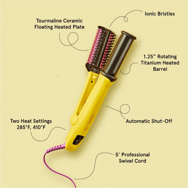 Hair Tools Titanium 1.25&quot; Rotating Styling Iron - acfitpro