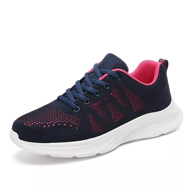 2023NEW sneaker breathable mesh outdoor sports shoes lightweight casual lace-up running shoes - acfitpro